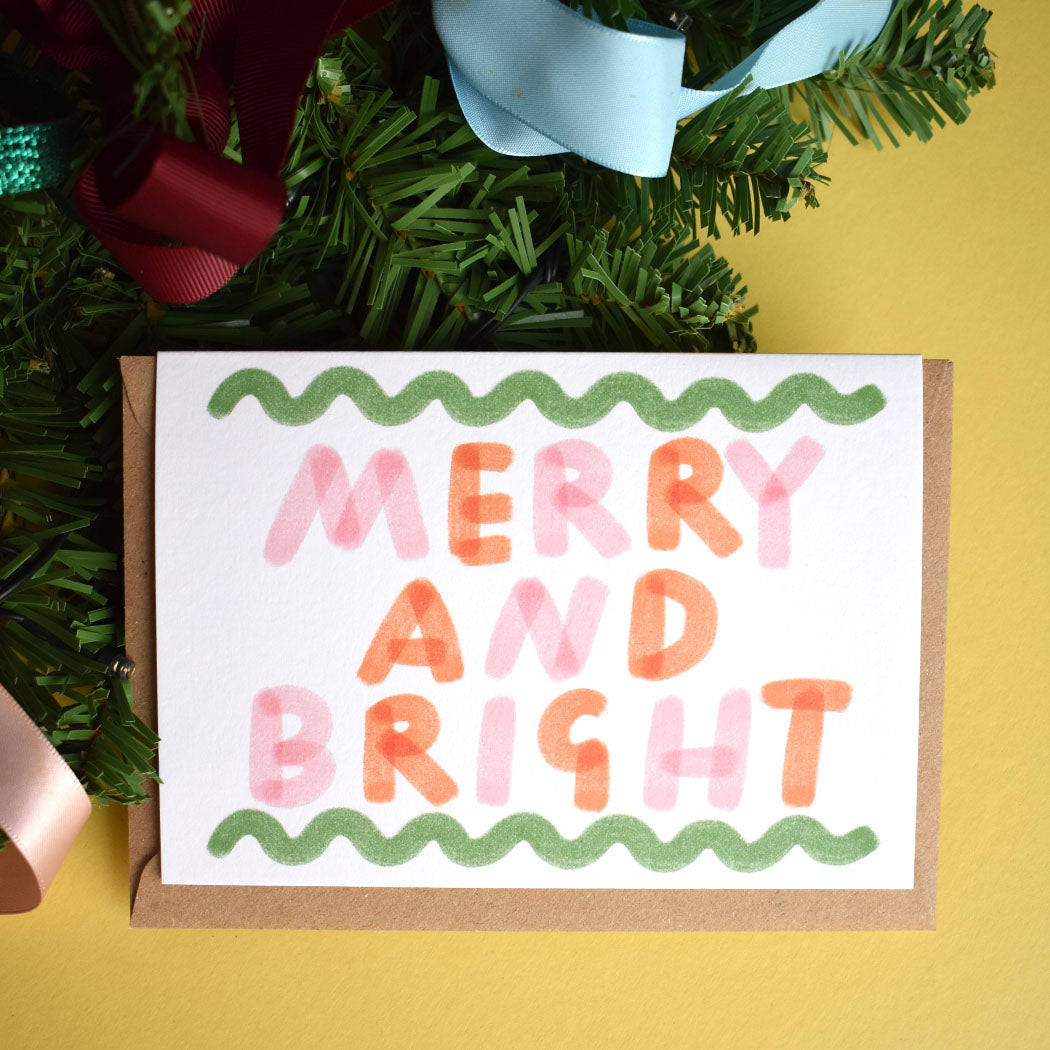 Merry and Bright Card