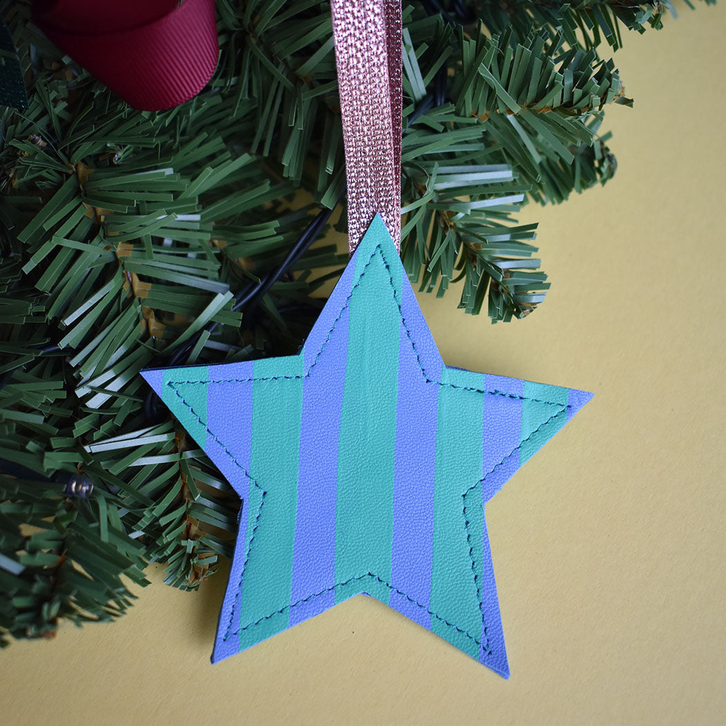 Star Leather Decoration
