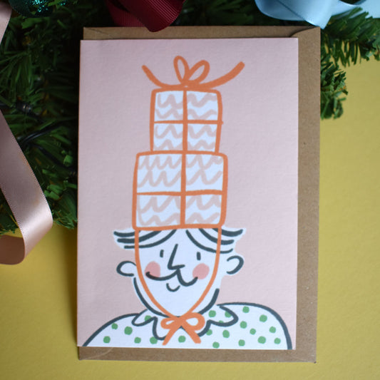 Present Hat Card